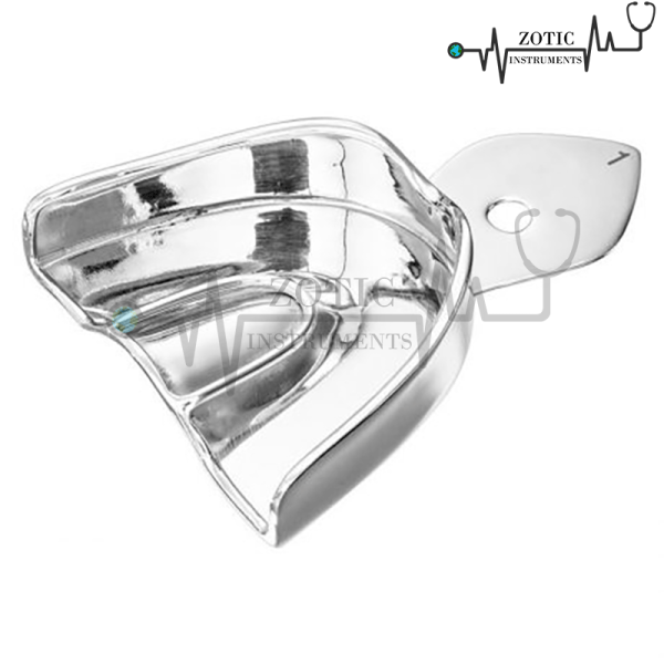 IMPRESSION TRAYS FOR IMPRESSIONS IN ALGINATE AND SILICONE